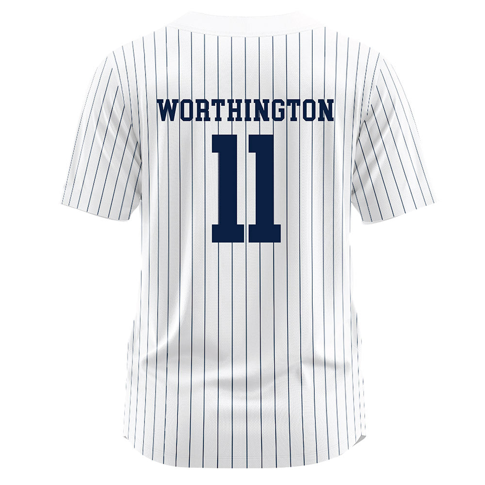 Georgia Southern - NCAA Softball : Hannah Worthington - White Jersey-1