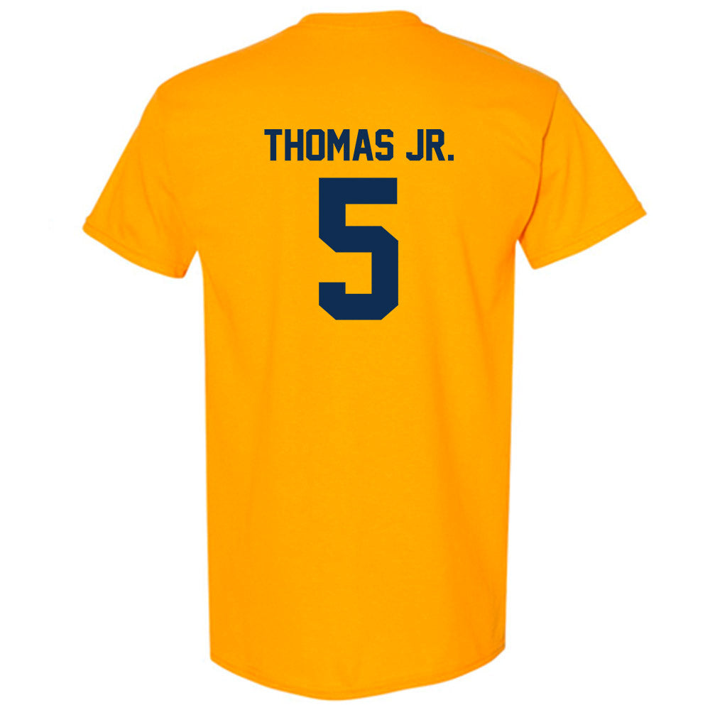 West Virginia - NCAA Men's Basketball : DJ Thomas Jr. - Sports Shersey T-Shirt-1