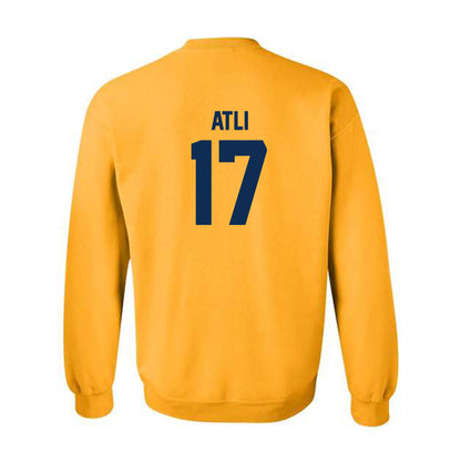 West Virginia - NCAA Women's Basketball : Feryal Defne Atli - Sports Shersey Crewneck Sweatshirt-1