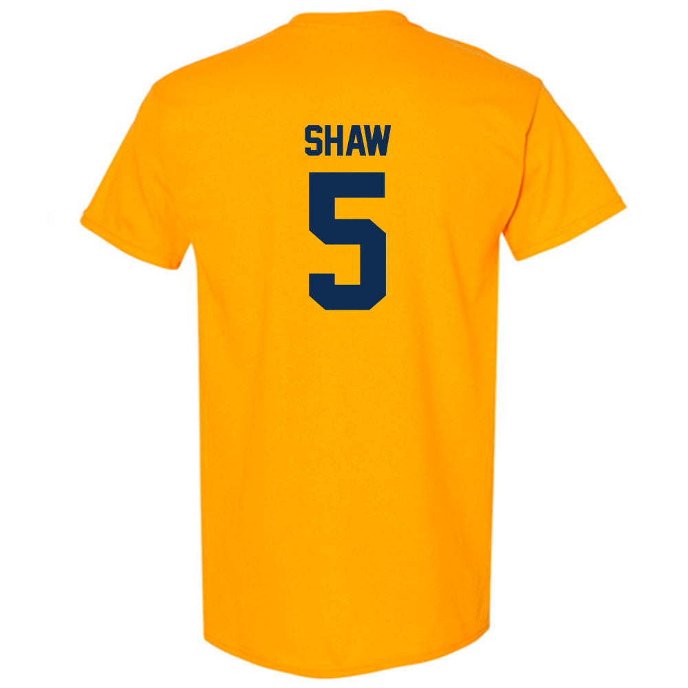 West Virginia - NCAA Women's Basketball : Sydney Shaw - Sports Shersey T-Shirt-1
