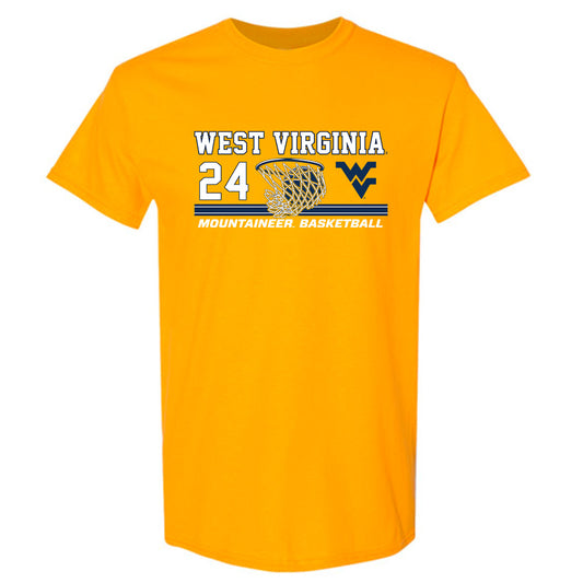 West Virginia - NCAA Women's Basketball : Ashala Moseberry - Sports Shersey T-Shirt-0