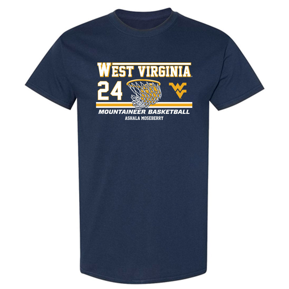 West Virginia - NCAA Women's Basketball : Ashala Moseberry - T-Shirt Classic Fashion Shersey