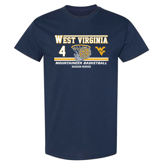 West Virginia - NCAA Women's Basketball : Madison Parrish - Classic Fashion Shersey T-Shirt-0