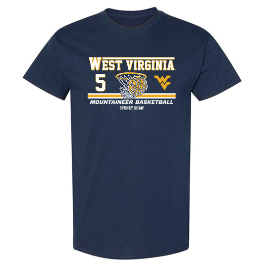 West Virginia - NCAA Women's Basketball : Sydney Shaw - Classic Fashion Shersey T-Shirt-0