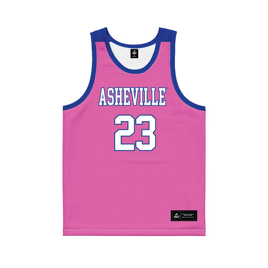 UNC Asheville - NCAA Women's Basketball : Jaidyn Koerdt - Pink Basketball Jersey-0