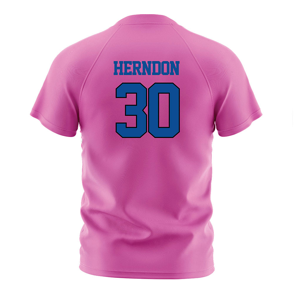 UNC Asheville - NCAA Women's Soccer : Reina Herndon - Pink Soccer Jersey-1