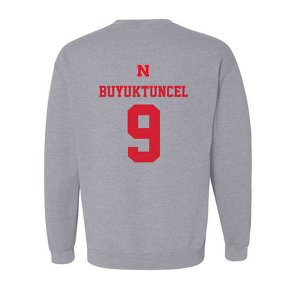 Nebraska - NCAA Men's Basketball : Berke Buyuktuncel - Sports Shersey Crewneck Sweatshirt