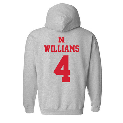 Nebraska - NCAA Women's Basketball : Kennadi Williams - Sports Shersey Hooded Sweatshirt