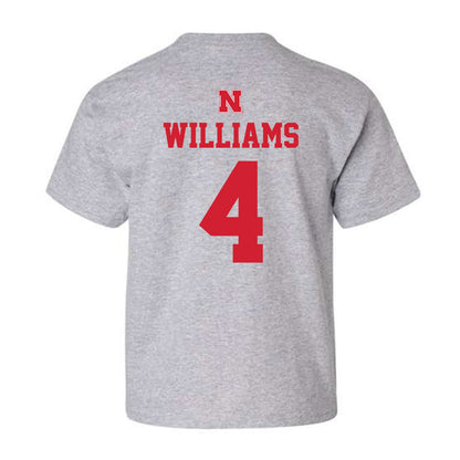 Nebraska - NCAA Women's Basketball : Kennadi Williams - Sports Shersey Youth T-Shirt