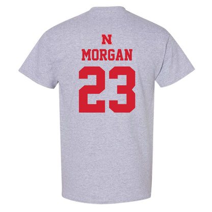 Nebraska - NCAA Men's Basketball : Andrew Morgan - T-Shirt