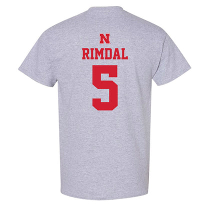 Nebraska - NCAA Women's Basketball : Alberte Rimdal - Sports Shersey T-Shirt