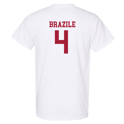 Arkansas - NCAA Men's Basketball : Trevon Brazile - Sports Shersey T-Shirt-1