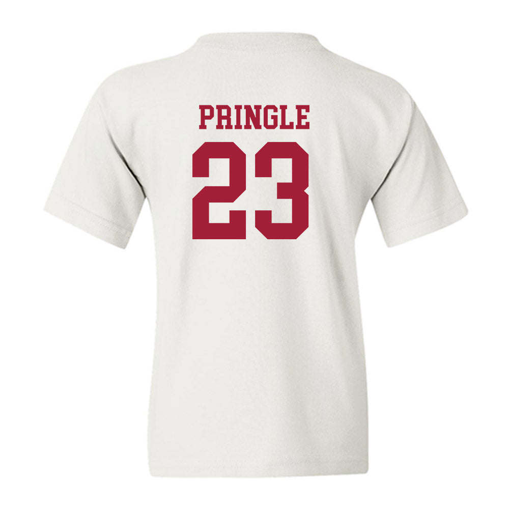 Arkansas - NCAA Men's Basketball : Nick Pringle - Sports Shersey Youth T-Shirt-1