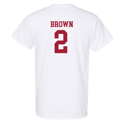 Arkansas - NCAA Men's Basketball : Amere Brown - Sports Shersey T-Shirt-1