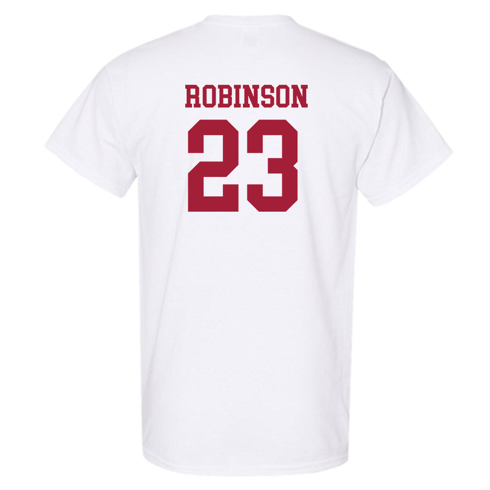 Arkansas - NCAA Women's Basketball : Emily Robinson - Sports Shersey T-Shirt-1