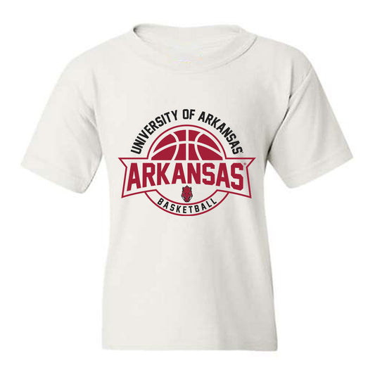 Arkansas - NCAA Men's Basketball : DJ Wagner - Sports Shersey Youth T-Shirt-0