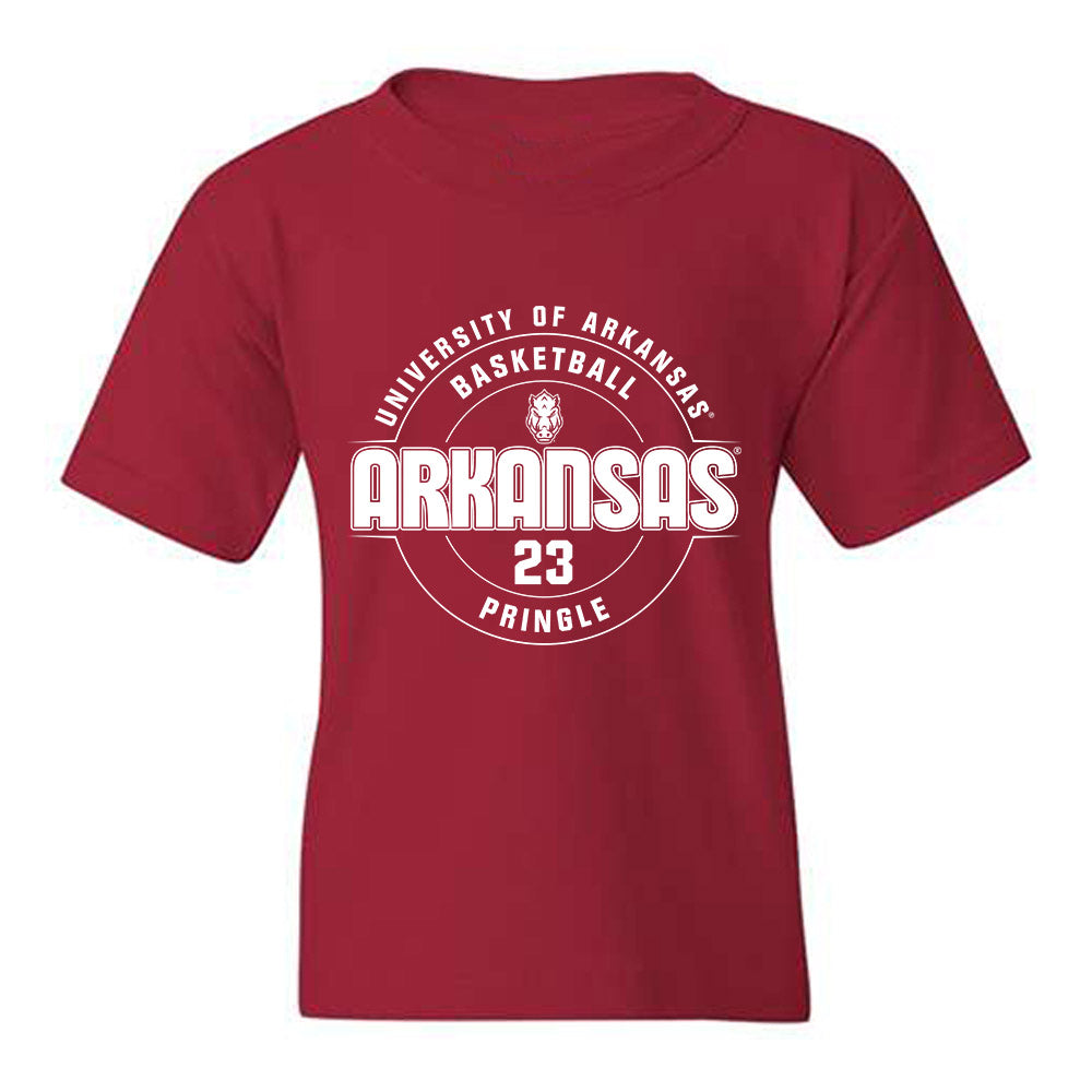 Arkansas - NCAA Men's Basketball : Nick Pringle - Classic Fashion Shersey Youth T-Shirt-0