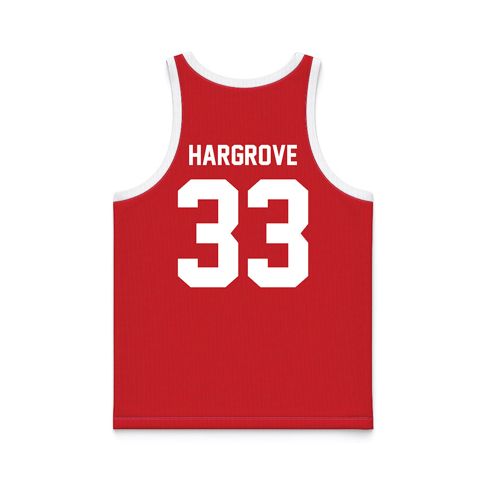 Nebraska - NCAA Women's Basketball : Amiah Hargrove - Red Basketball Jersey