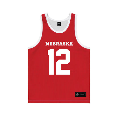 Nebraska - NCAA Women's Basketball : Jessica Petrie - Red Basketball Jersey