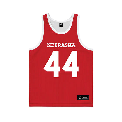 Nebraska - NCAA Women's Basketball : Petra Bozan - Red Basketball Jersey