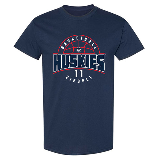 UConn - NCAA Women's Basketball : Allie Ziebell - T-Shirt