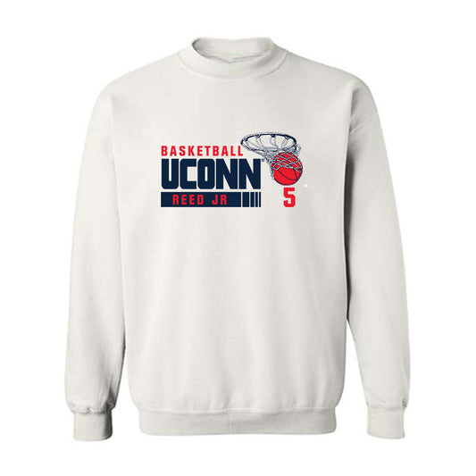 UConn - NCAA Men's Basketball : Tarris Reed Jr - Classic Fashion Shersey Crewneck Sweatshirt-0