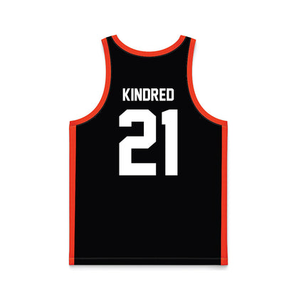 Florida - NCAA Women's Basketball : Eriny Kindred - Black Basketball Jersey