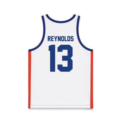 Florida - NCAA Women's Basketball : Laila Reynolds - White Basketball Jersey