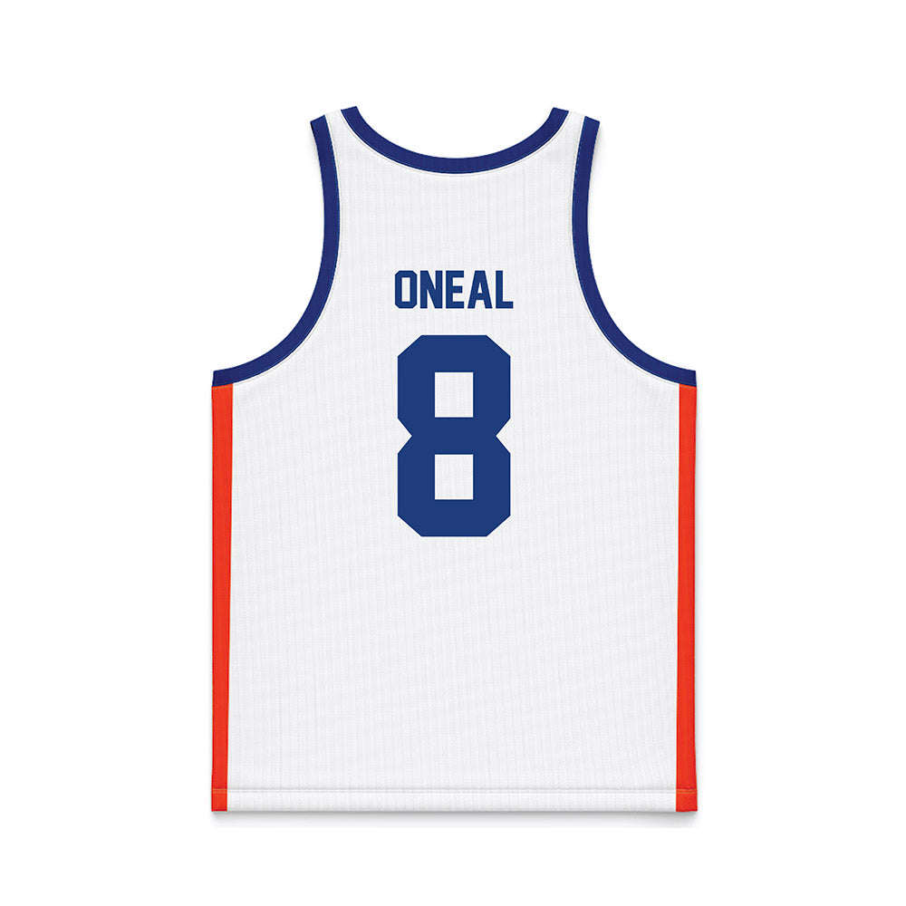 Florida - NCAA Women's Basketball : Mearah Oneal - White Basketball Jersey