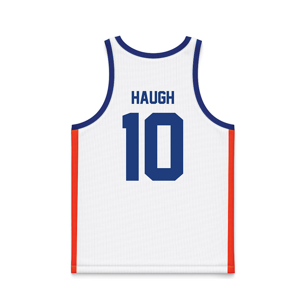 Florida - NCAA Men's Basketball : Thomas Haugh - White Basketball Jersey