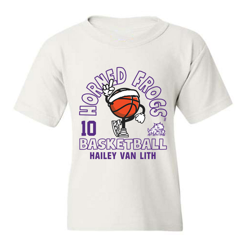 TCU - NCAA Women's Basketball : Hailey Van Lith - Fashion Shersey Youth T-Shirt