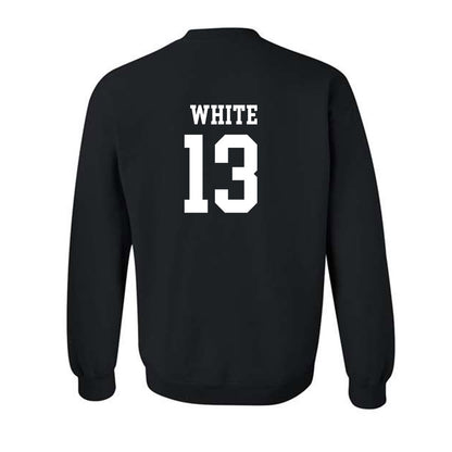 TCU - NCAA Men's Basketball : Trazarien White - Sports Shersey Crewneck Sweatshirt