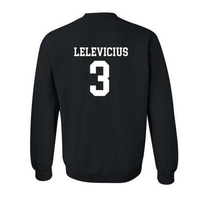 TCU - NCAA Men's Basketball : Liutauras Lelevicius - Sports Shersey Crewneck Sweatshirt-1