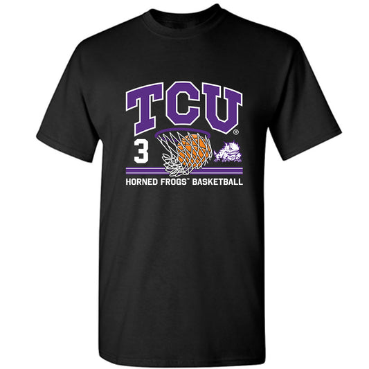 TCU - NCAA Men's Basketball : Vasean Allette - Sports Shersey T-Shirt