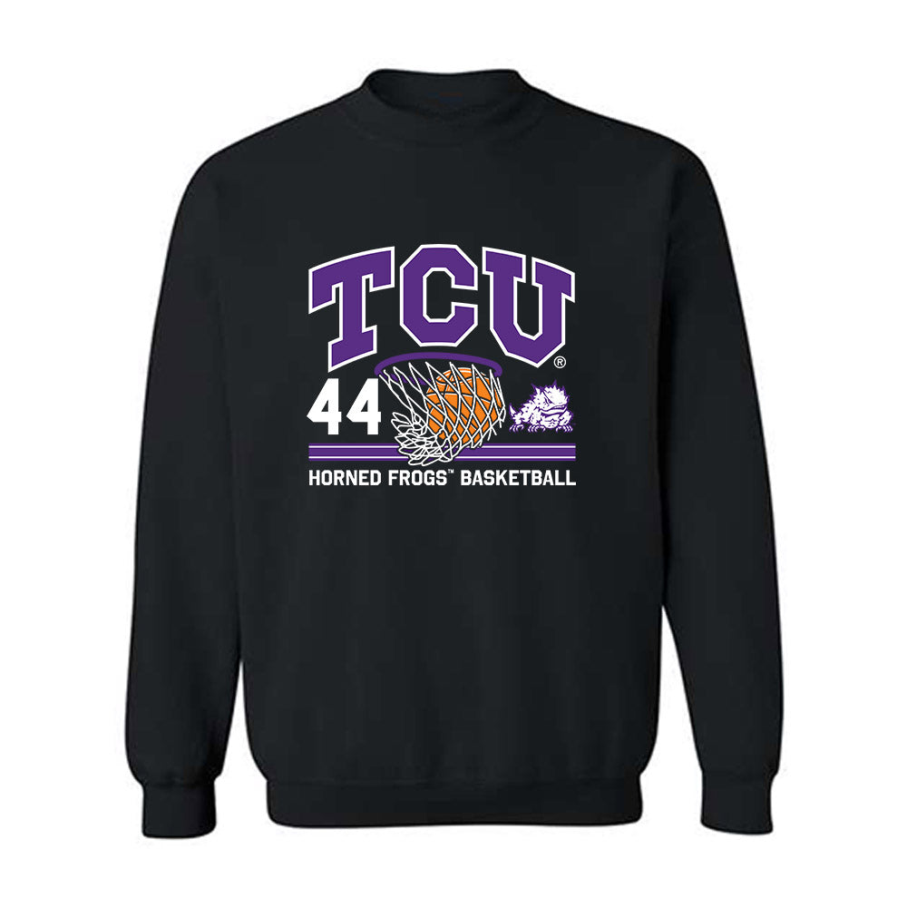 TCU - NCAA Women's Basketball : Emily Hunter - Sports Shersey Crewneck Sweatshirt-0