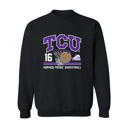TCU - NCAA Women's Basketball : Clara Bielefeld - Sports Shersey Crewneck Sweatshirt-0