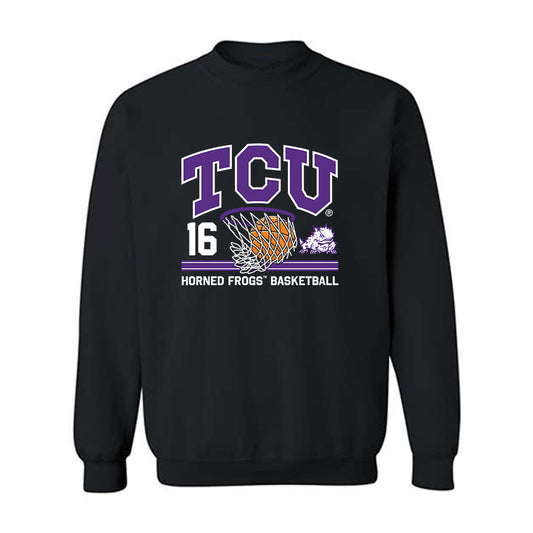 TCU - NCAA Women's Basketball : Clara Bielefeld - Sports Shersey Crewneck Sweatshirt-0