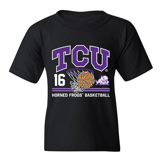 TCU - NCAA Women's Basketball : Clara Bielefeld - Sports Shersey Youth T-Shirt-0