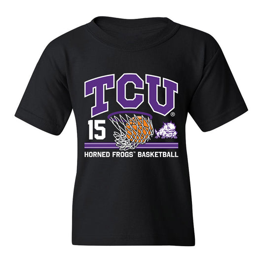 TCU - NCAA Men's Basketball : David Punch - Sports Shersey Youth T-Shirt