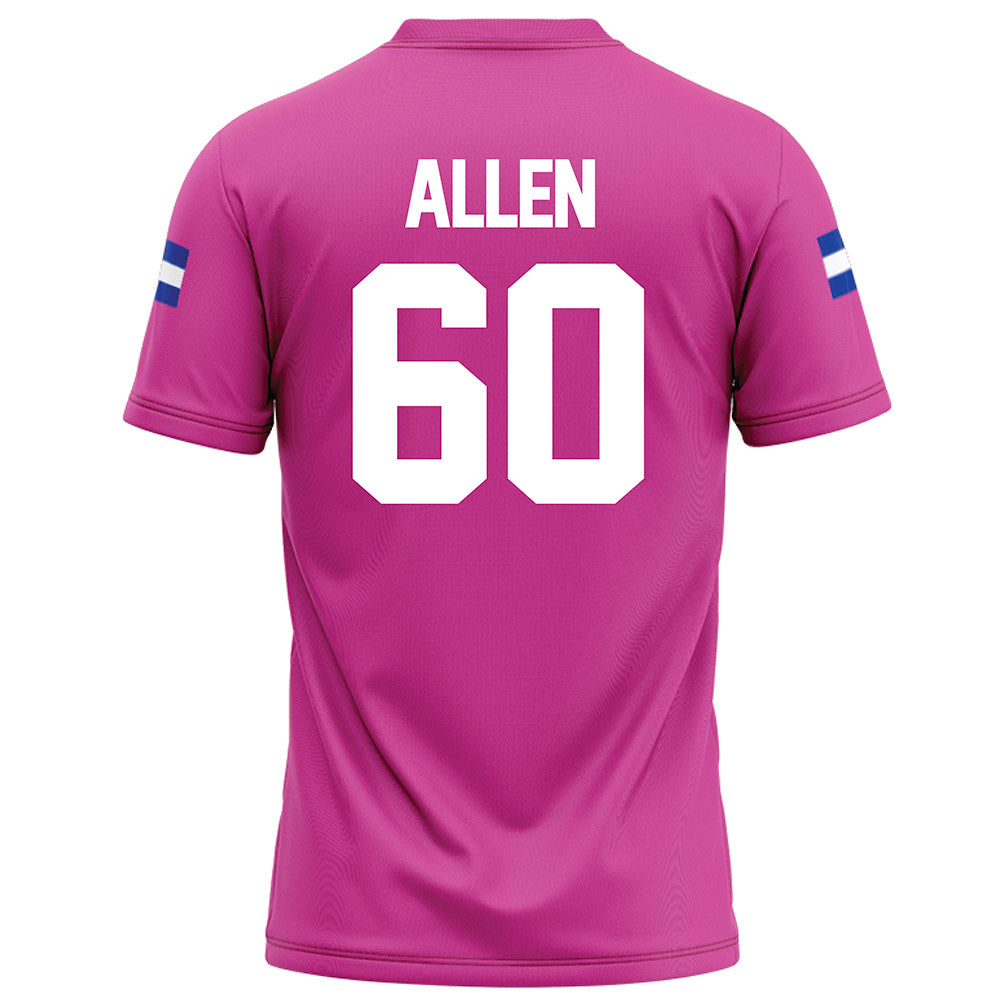 Grand Valley - NCAA Football : Chandler Allen - Pink Football Jersey