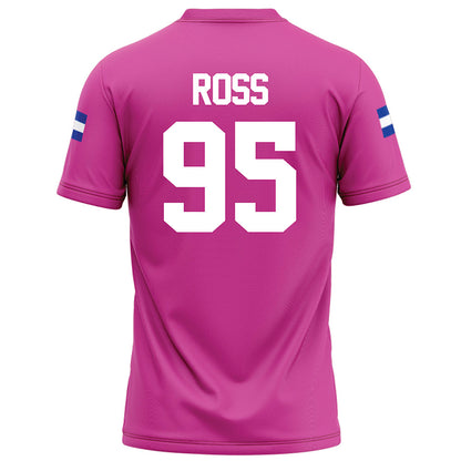 Grand Valley - NCAA Football : Josh Ross - Pink Football Jersey-1