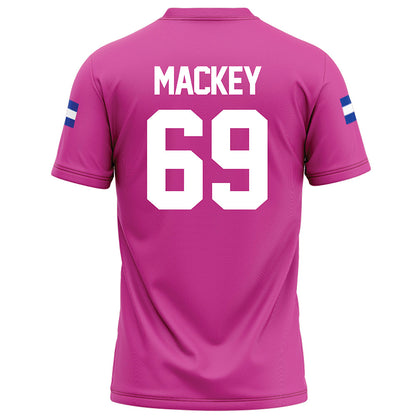 Grand Valley - NCAA Football : Cannon Mackey - Pink Football Jersey-1