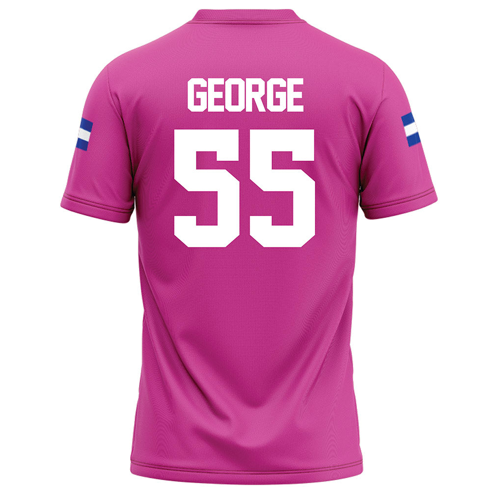 Grand Valley - NCAA Football : Jonnell George - Pink Football Jersey-1