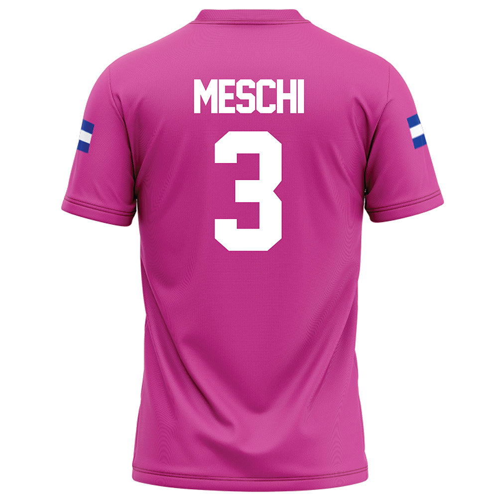 Grand Valley - NCAA Football : Vincenzo Meschi - Pink Football Jersey-1