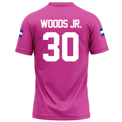 Grand Valley - NCAA Football : Derrick Woods Jr. - Pink Football Jersey-1