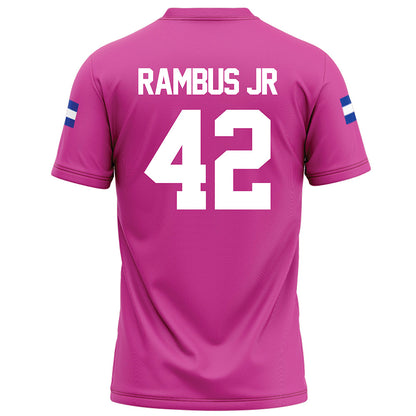 Grand Valley - NCAA Football : Antuane Rambus Jr - Pink Football Jersey-1