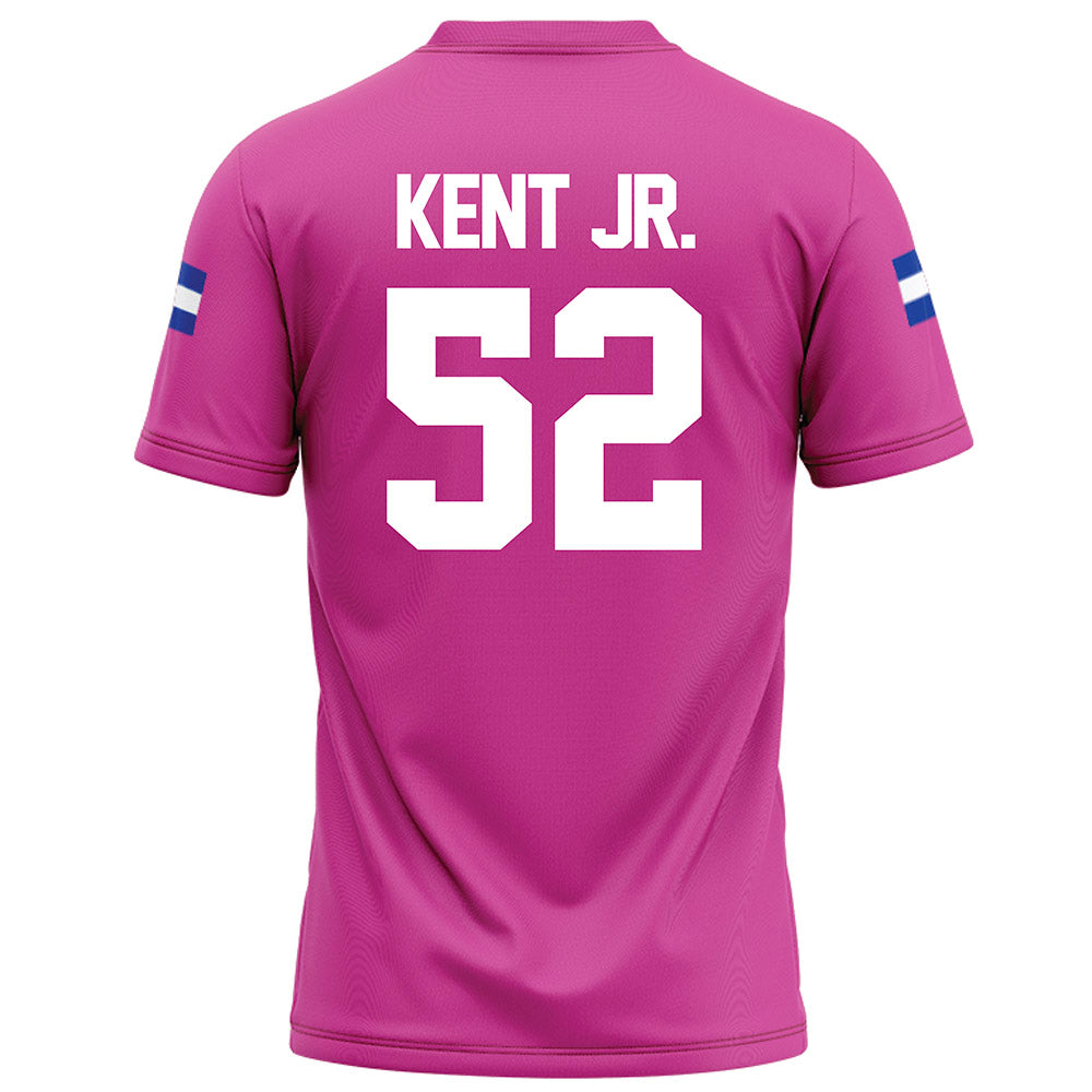 Grand Valley - NCAA Football : James Kent Jr. - Pink Football Jersey-1