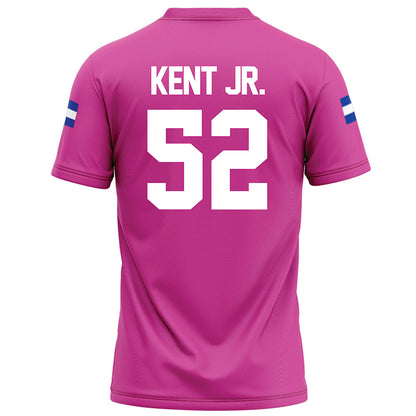 Grand Valley - NCAA Football : James Kent Jr. - Pink Football Jersey-1
