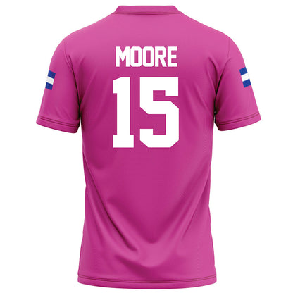 Grand Valley - NCAA Football : Avery Moore - Pink Football Jersey-1