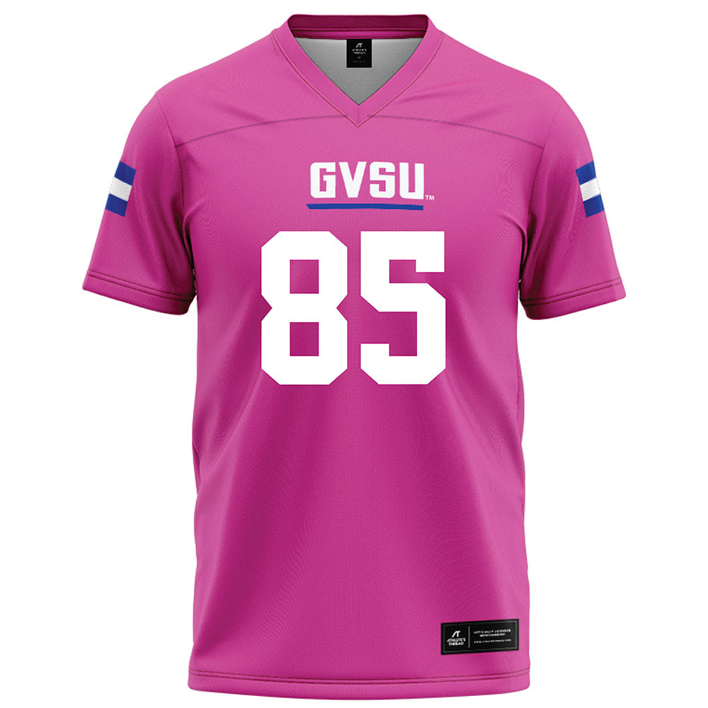 Grand Valley - NCAA Football : Eli Graves - Pink Football Jersey-0